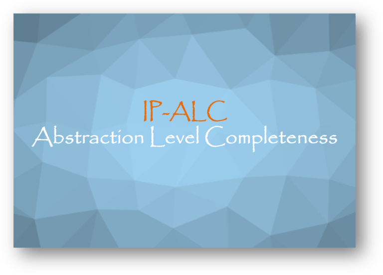IP-ALC Abstraction Level Completeness